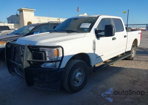 2021 Ford F-250 Xl из США, поврежденный, VIN 1FT7W2BT7MEC68715